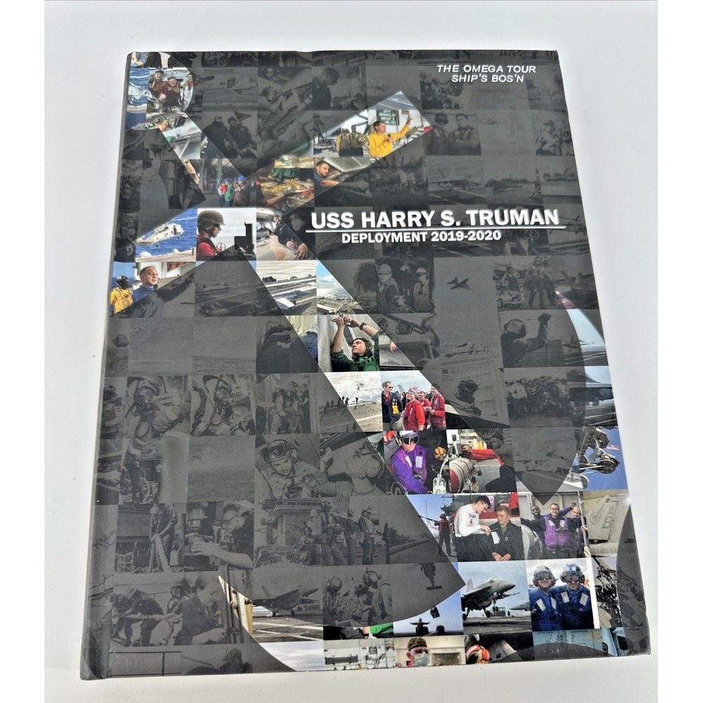 USS Harry S. Truman CVN 75 2019-2020 Deployment‎ Cruise Yearbook US Navy